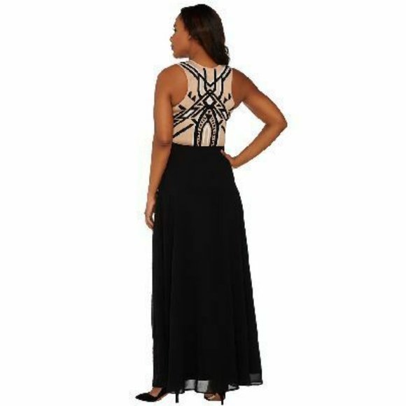 NWT G.I.L.I. SWEATER SCOOP NECK MAXI DRESS 0 - Picture 2 of 13